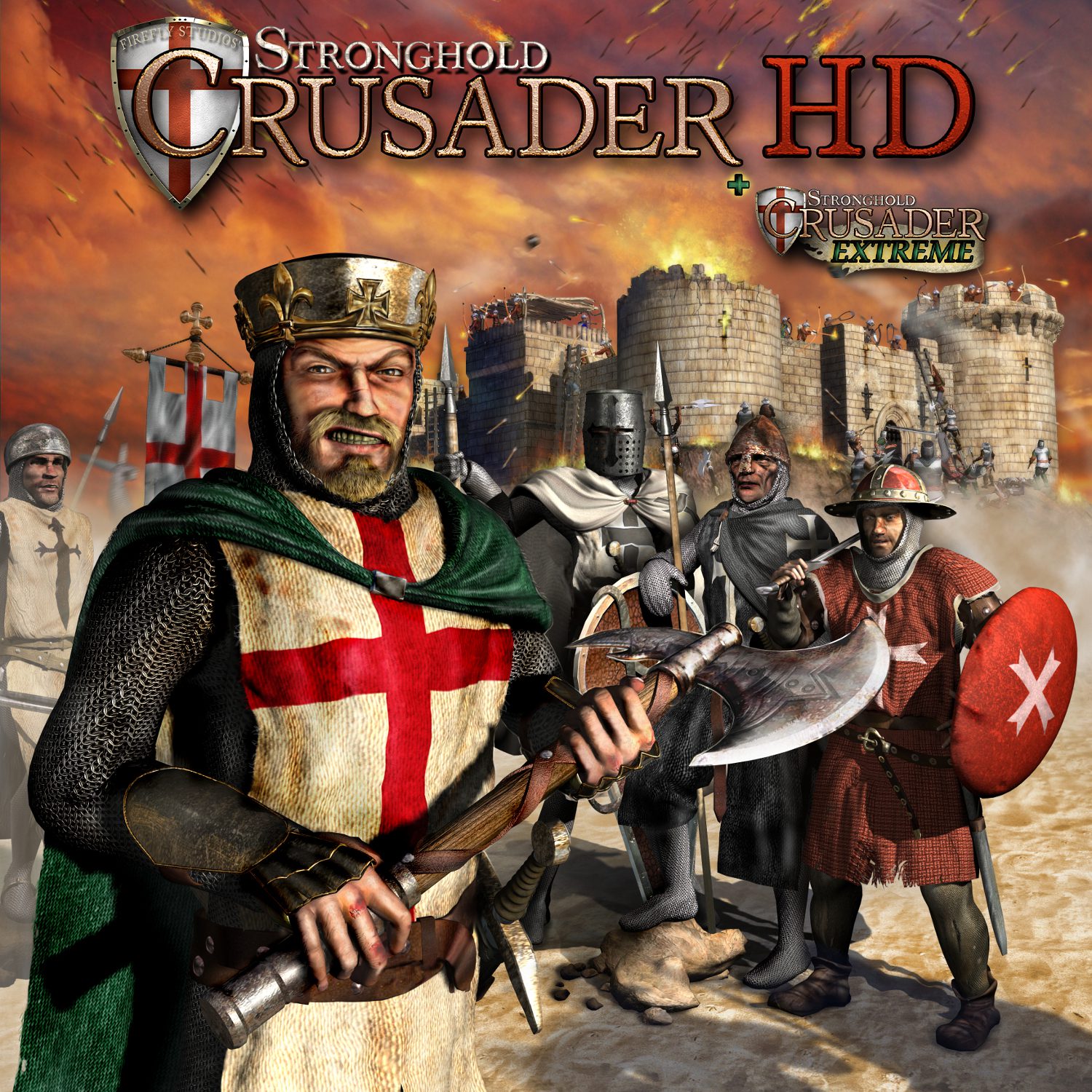 بازی Stronghold Crusader HD برای کامپیوتر - بازی شاپ ایران